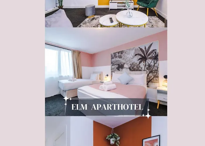 Elm Aparthotel, Collection Of s Available Near Media City, Free Parking
